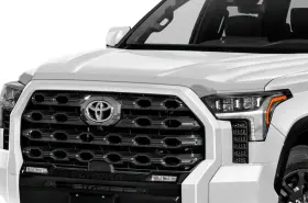 622294 Auto Ventshade Avs Chrome Aeroskin Hood Protector Bug Shield Deflector For 22-25 Toyota Tundra