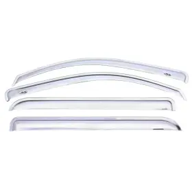 684084 Auto Ventshade Avs Ventvisor Front/rear Chromed Plastic Window Deflectors For 09-15 Honda Pilot 684084 Auto Ventshade Avs Ventvisor Front/rear Chromed Plastic Window Deflectors For 09-15 Honda Pilot