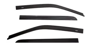 774048 Auto Ventshade Avs Ventvisor Black Front And Rear Window Deflectors Set For 05-15 Toyota Tacoma