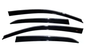 794004 Auto Ventshade Avs Ventvisor Smoke Chrome Trim Front And Rear Window Deflectors For Infiniti G35
