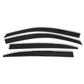 794017 Auto Ventshade Avs Ventvisor Front And Rear Window Deflectors Set Of 4 For 13-17 Honda Accord