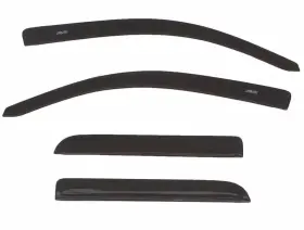 Avs-894040-gba Auto Ventshade Avs Color Match Ventvisor 4pc Black Window Deflectors For Silverado 1500 Ext Cab