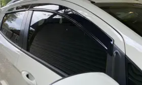 894065 Auto Ventshade Avs Low Profile Rain Guards Vent Visors Shade For 2018-2022 Ford Ecosport Suv
