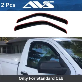 92301 Auto Ventshade Avs Vent Visors Rain Guards For 2014-2018 Gmc Sierra 1500 Standard Cab
