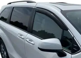 92707 Auto Ventshade Avs Outside-mount Rain Guards Vent Visors Shade For 21-25 Toyota Sienna Mini Van
