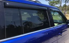 94079 Auto Ventshade Avs 3m Tape-on Smoke Rain Guards Vent Visors Shade For 2009-2019 Ford Flex