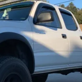 94405 Auto Ventshade Avs Rain Guards Vent Visors 3m Tape-on For 01-2004 Toyota Tacoma Double Cab Crew