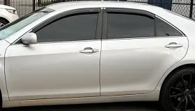 94425 Auto Ventshade Avs Smoke Rain Guards Vent Visors 3m Tape-on For 2007-2011 Toyota Camry Sedan