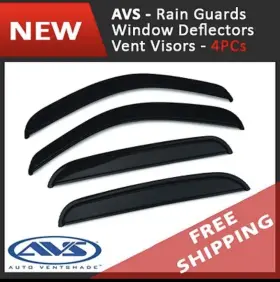 94608 Auto Ventshade Avs Vent Visors Window Deflector Rain Guard For 2006-2012 Toyota Rav4