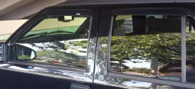 94644 Auto Ventshade Avs 3m Tape-on Smoke Rain Guards Vent Visors Shade For 1995-05 Chevy S10 Blazer