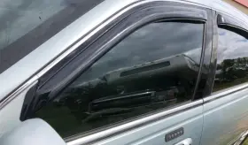 94720 Auto Ventshade Avs Rain Guards Vent Visors 3m Tape-on For 1998-2010 Lincoln Town Car Sedan