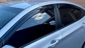 94741 Auto Ventshade Avs 3m Tape-on Smoke Rain Guards Vent Visors Shade For 2012-2017 Hyundai Accent