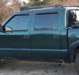 94755 Auto Ventshade Avs Rain Guards Vent Visors 3m Tape-on For 01-04 Chevy S10 Gmc Sonoma Pick Up
