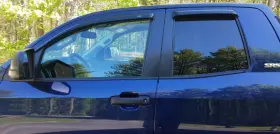 94761 Auto Ventshade Avs Rain Guards Vent Visors 3m Tape-on For 2007-2021 Toyota Tundra Double Cab