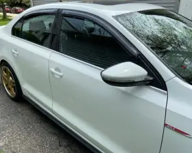 94985 Auto Ventshade Avs 3m Stick On Rain Guard Vent Visors For 11-18 Vw Volkswagen Jetta Made In Usa
