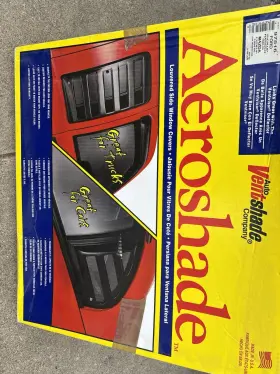 97516 Auto Ventshade Avs Aeroshade Side Window Cover Louver 1986-2006 Ranger Mazda P/u