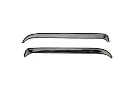 Avs12505 Auto Ventshade Avs 65-78 Volkswagen Beetle Window Deflectors 2pc - Stainless