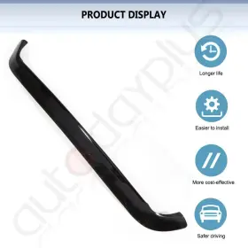 Adp103655010101s Autodayplus Bug Shield Hood Deflector Guard Bonnet For 2010-2018 Ram 2500 3500 Bugflector