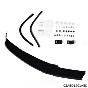 Sun11768212s Autopartsunion Fits 2017 Ford F250 F350 Super Duty Hood Deflector Bug Shield Glossy Black