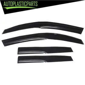 Autoplasticparts Apc774004tt For Mazda 3 Hatchback 2004-08 2009 Window Visors Vent Rain Guards Deflector 4pcs