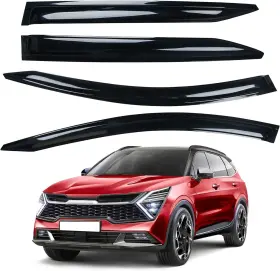Ard-001 Auxko Window Rain Guard For Kia Sportage 2023 2024 Tape-on Shatterproof Sun