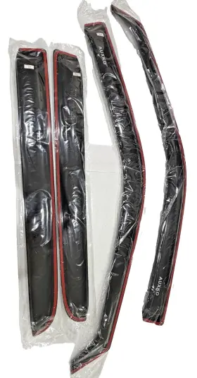Auxko Ard-217 In-channel Rain Guards F-150 Raptor F-250 F-550 Supercrew 15-26