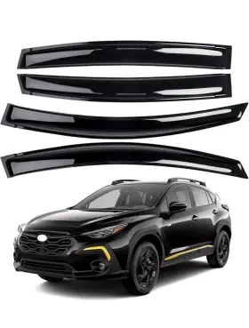Xv-24-ic Auxko Fit 2024-2025 Subaru Crosstrek In-channel Rain Guard Window Visors Sun Deflector