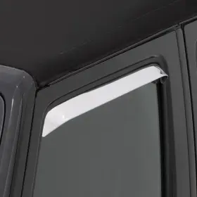 12051 Avs For Ford F4 1948-1950 In-channel Ventshade Polished Front Window Deflectors