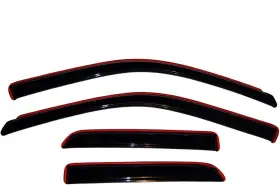 194101 Avs Auto Ventshade In-channel Ventvisor Side Window Deflector 4-piece Set