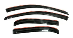 194484 Avs In-channel Ventvisor Window Deflectors For 10-14 Subaru Outback Set Of 4