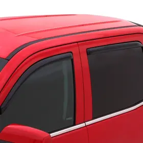 194512 Avs For Nissan Pathfinder 05-12 Window Deflectors In-channel Ventvisor Smoke Front &