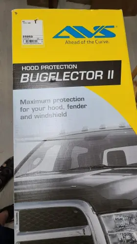 25953 Avs Bugflector 2 #25953 2019-21 Ram 1500 Series Clr Smoke Made In Usa