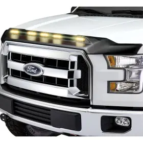 753079 Avs For Toyota Tacoma 2016-2023 Aeroskin Lightshield Matte Black Hood Protector