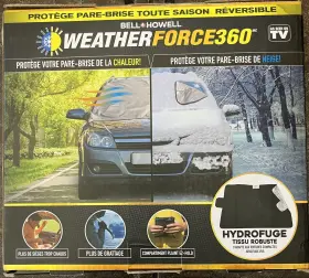 7262fec-b Bell Howell Weather Force 360 Reversible All-weather Windshield Guard