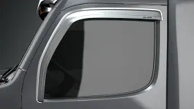 Vlc-823-1 Belmor 047116217724 Chrome Ventvisor Side Window Deflector For 1988-2010 Freightlin