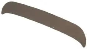 78033002-1 Belmor Smoke Mustache Shield Hood Protector For 84-17 Kenworth