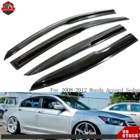 Ber219975 Berliii For Honda Accord Sedan 2008 2009-2011 2012 Mugen Style Window Vent Rain Guard