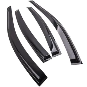 P4ywjt Bfo New Acrylic Window Visor Sun Rain Guard Vent Shade For Hyundai Accent 2012-2017