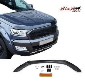 Ba0904 Biar Auto Hood Protector Stone Bug Deflector For Ranger 2016-2022