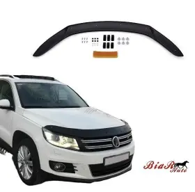 Ba0954 Biar Auto Hood Protector Stone Bug Deflector For Volkwagen Tiguan 2012-2015