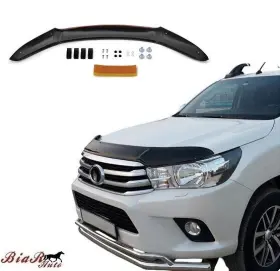 Ba2004 Biar Auto Hood Protector Srone Bug Deflector For Toyota Hilux 2015-2020
