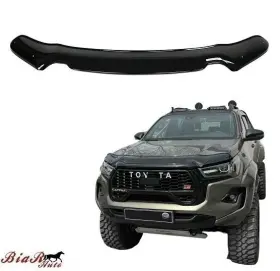 Ba2015 Biar Auto Hood Protector Stone Bug Deflector For Toyota Hilux 2021-2024