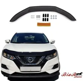 Ba2979 Biar Auto Hood Protector Stone Bug Deflector For Nissan Qashqai 2017-2024