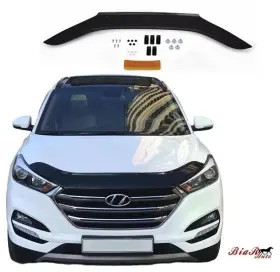 Ba4257 Biar Auto Hood Protector Stone Bug Deflector For Tucson 2016-2018 Ba4257 Biar Auto Hood Protector Stone Bug Deflector For Tucson 2016-2018