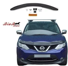 Ba5170 Biar Auto Hood Protector Stone Bug Deflector For Nissan Qashqai 2014-2016