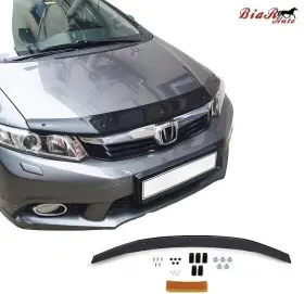 Ba9003 Biar Auto Hood Protector Stone Bug Deflector For Civic 2012-2016