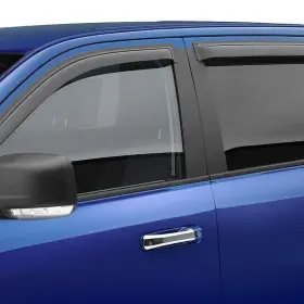 10-gx460 Black Horse For Lexus Gx460 2015-2023 Tape-on Smoke Front And Rear Rain Guards