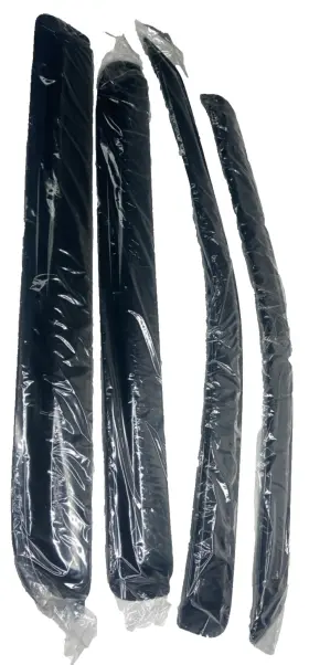 140610 Black Horse Off Road Off-road Rain Guards 842766101160 Fits 02-10 Explorer
