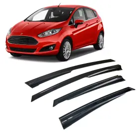 30901481 Boloromo Wind Rain Sun Smoke Guard Deflectors Window Visor For Ford Fiesta 2010 - 2020