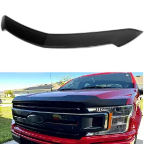 2877096-1 Branded Aeroskin Bug Shield Deflector Matte For 15-20 Ford F-150 Exclude Raptor Model